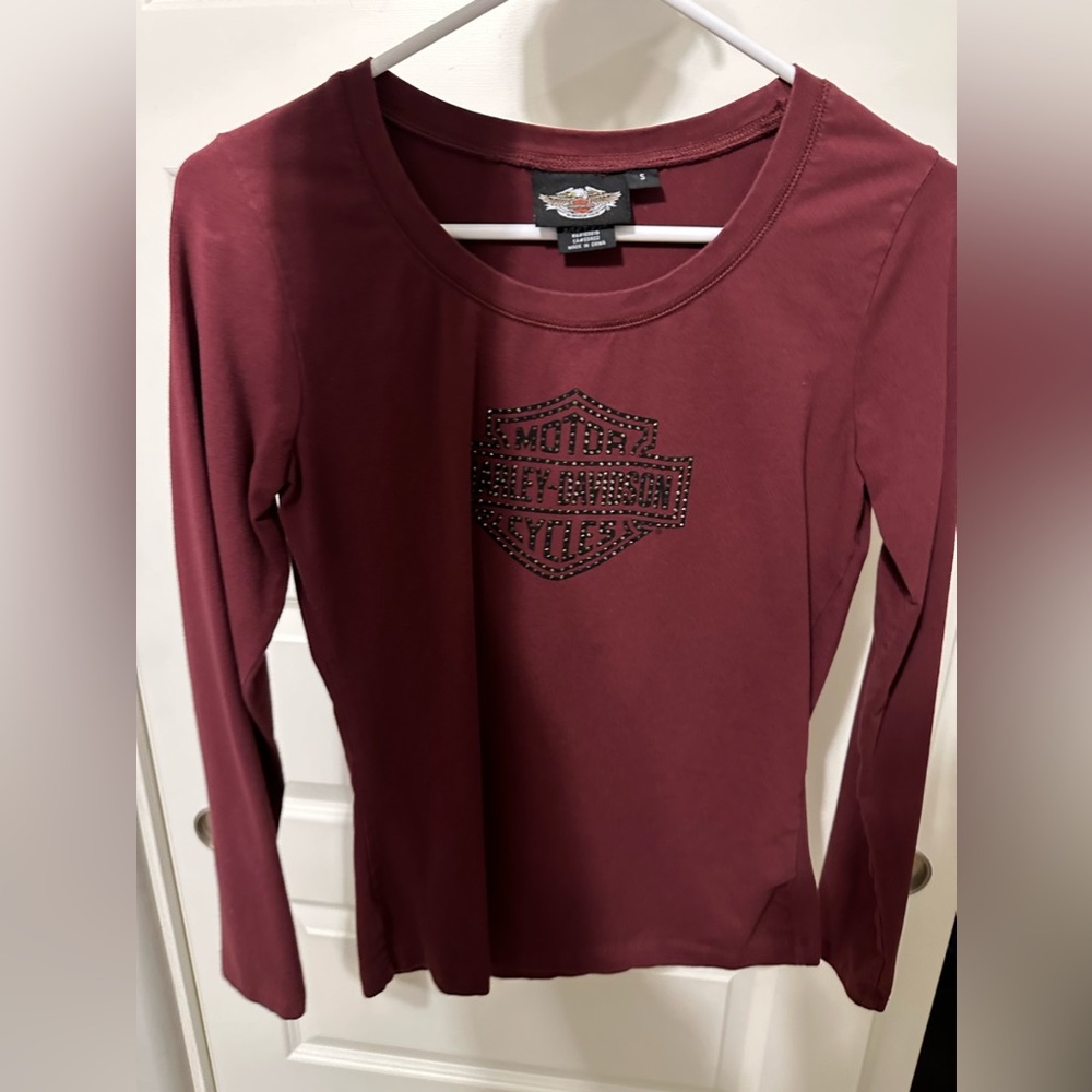 Women’s Harley Davidson Long Sleeve Shirt Size S